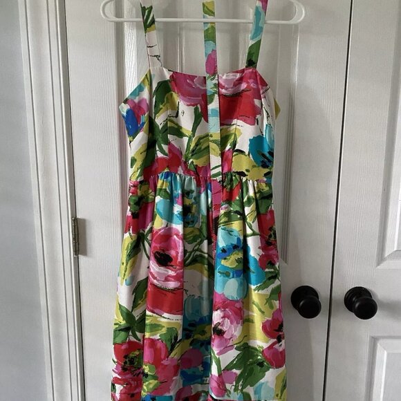 Eliza J New York Floral Size 4 with belt - Picture 10 of 10